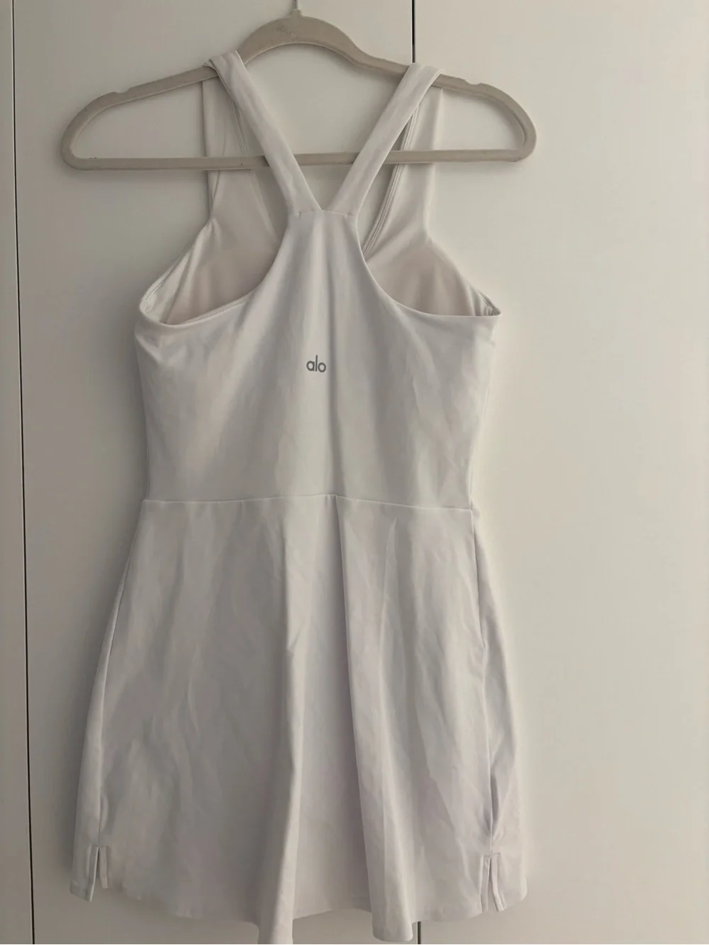 ALO Yoga white airbrush real dress white size S
